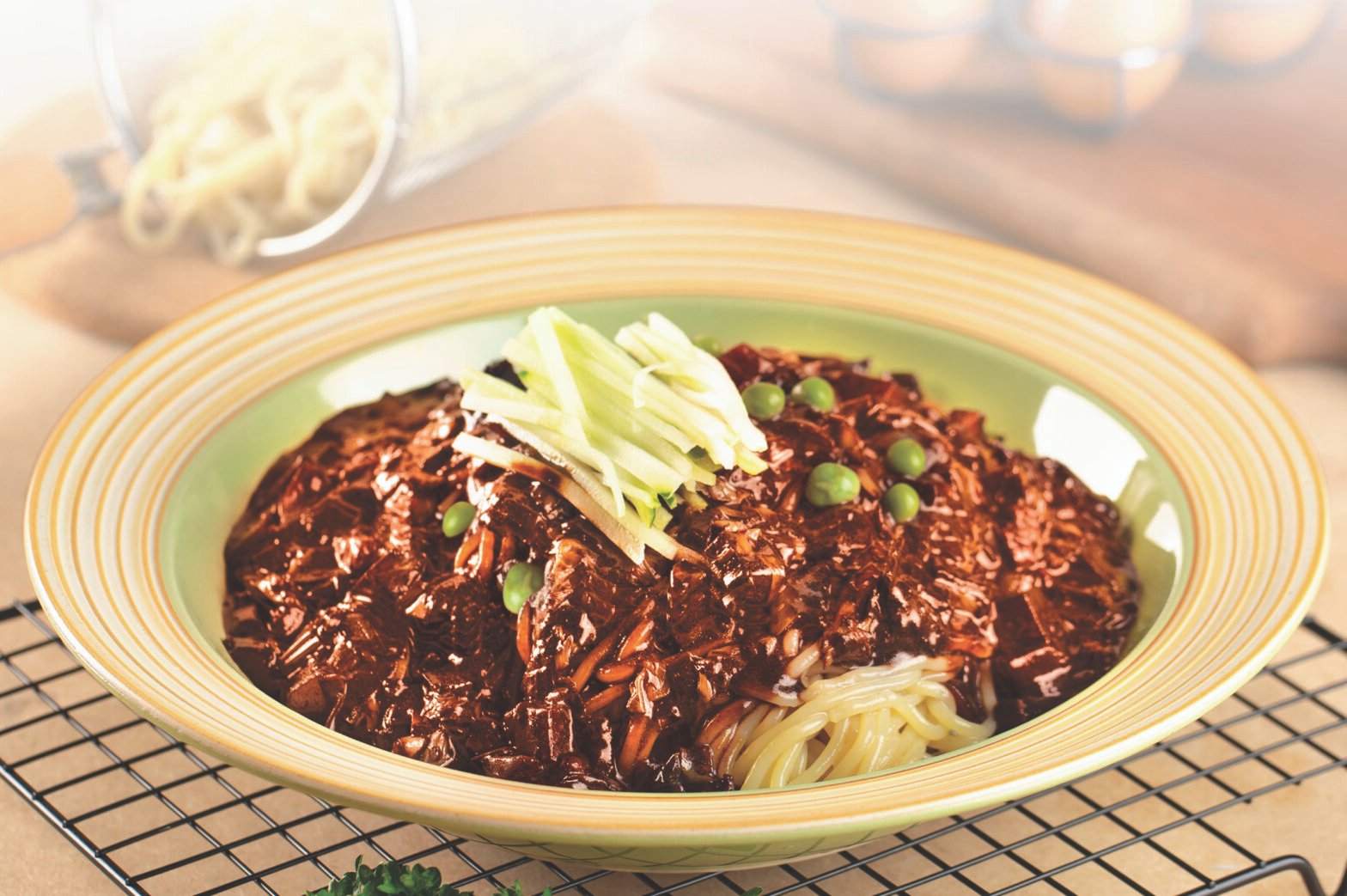 masakan korea jjajangmyeon surabaya