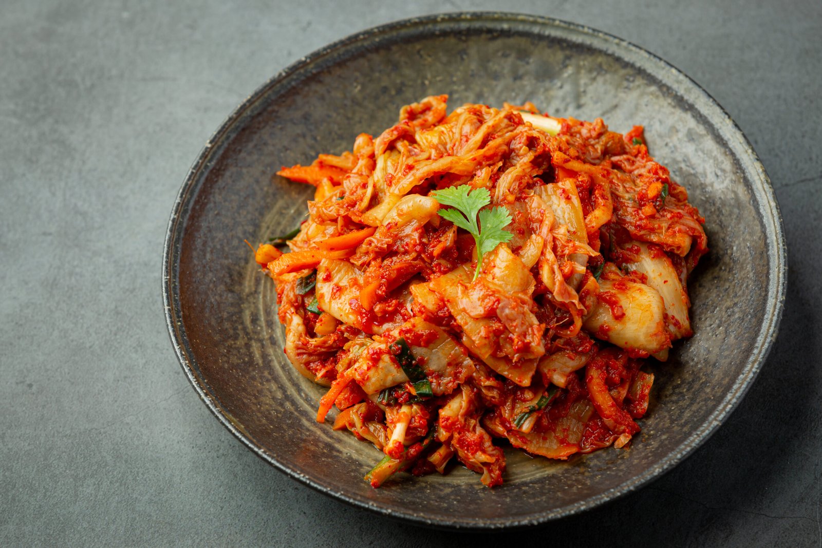 kimchi di resto Korea Surabaya